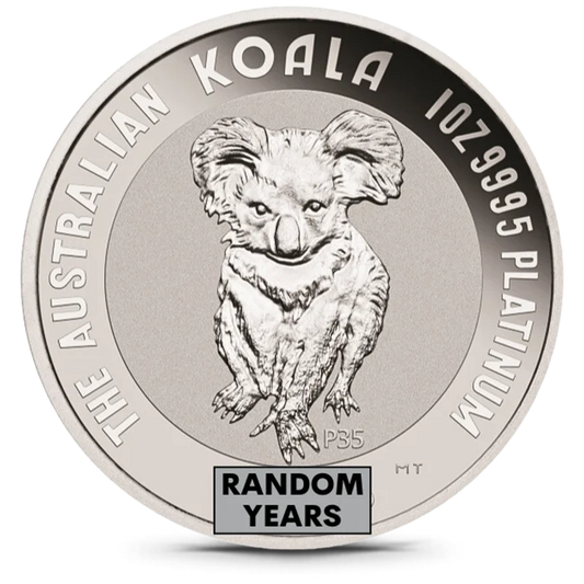 Australia 1 Oz Platinum Koala Random Year (BU)